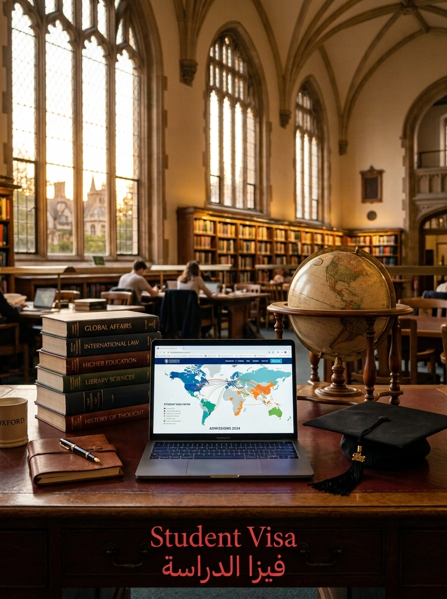 student visa text on desk 202608061317